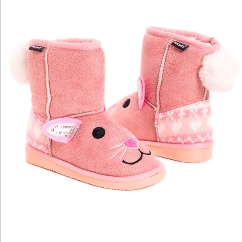 💥SALE💥 Muk Luks Pink Bunny Boot Girls